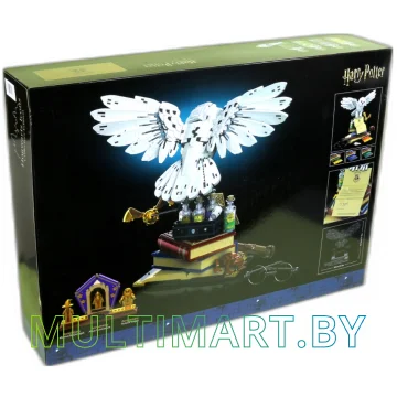 Конструктор King Harry Potter 77002 Символы Хогвартса: коллекционное издание картинка 2